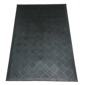 Dura-Scraper Checkered slip-pattern provides reliable grip on wet floors.