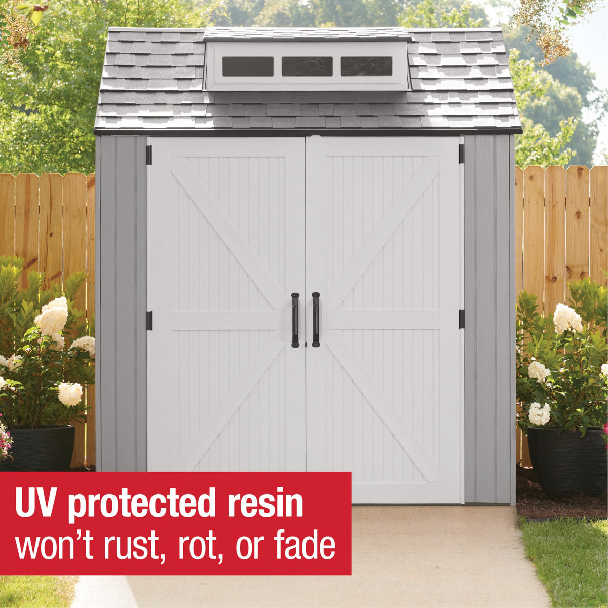Rubbermaid roof-strength highlights support for heavier snowfall