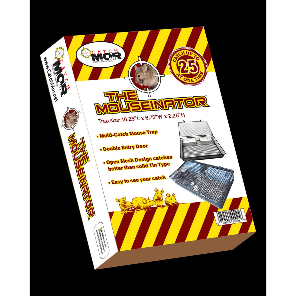 Rugged Ranch Mousinator dual-entry system for rapid catching capability