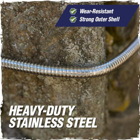 RUGGED RHINO 750psi burst strength enables powerful cleaning tasks.