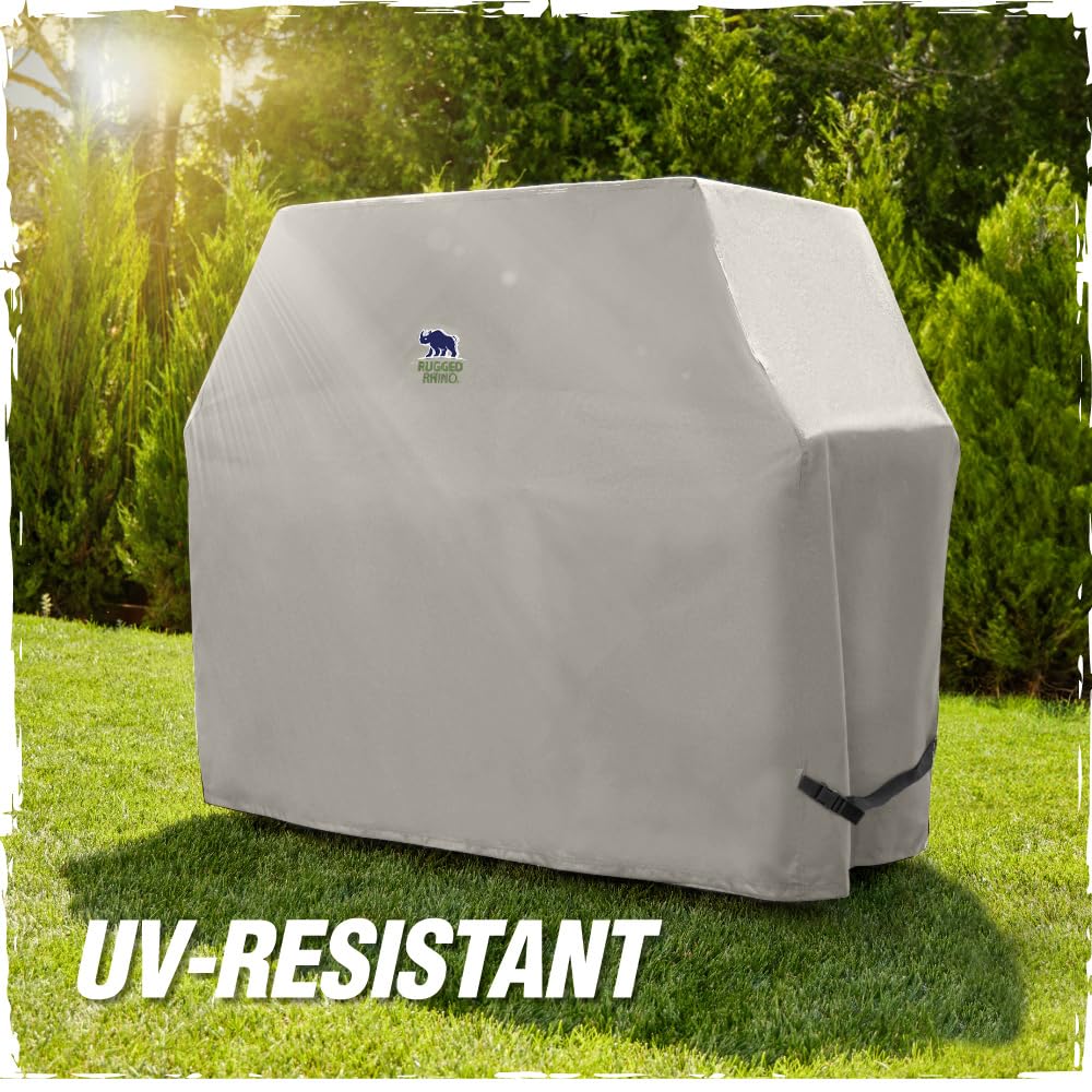 Rugged Rhino all-season protection helps guard against rain, sun, and debris.