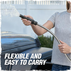Rugged Rhino adjustable nozzle provides versatile spray control for tasks