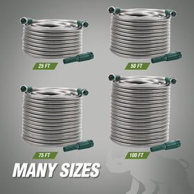 RUGGED RHINO ideal yard hose for cleaning driveways and siding