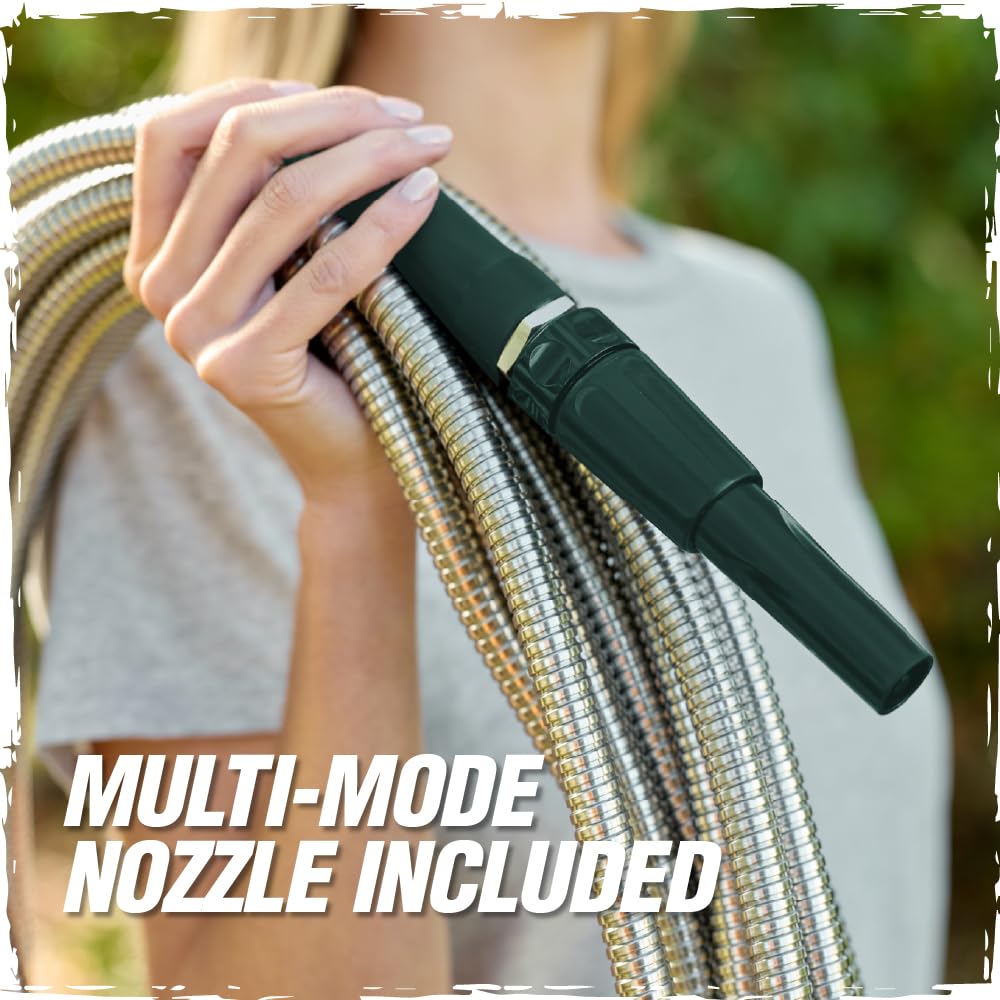 RUGGED RHINO kink-resistant design supports smooth maneuvering around obstacles.