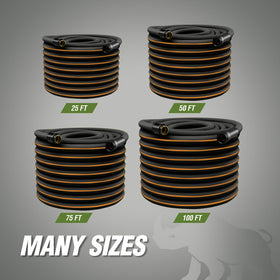 RUGGED RHINO universal three-quarter garden hose thread fits most spigots
