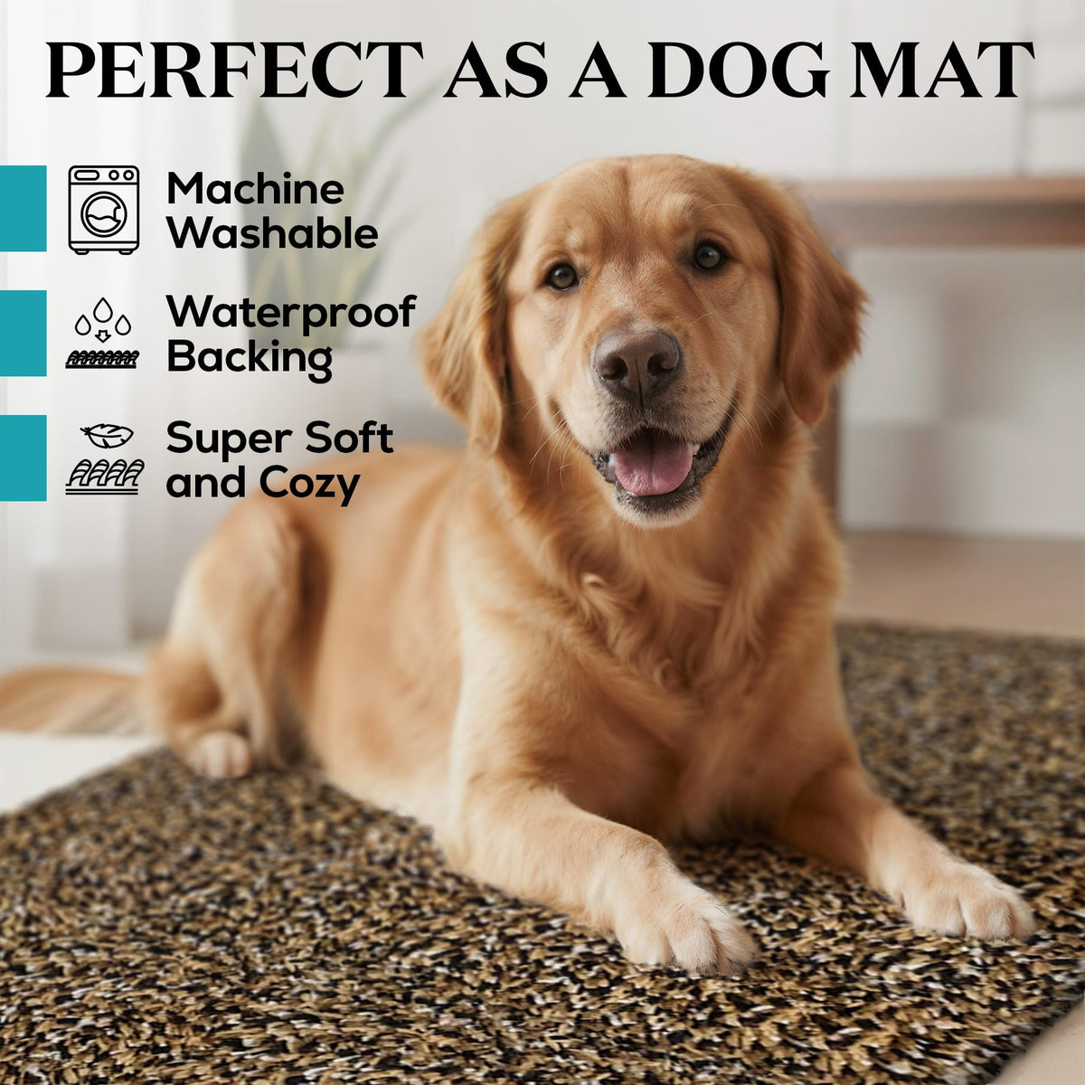 RugMast Microfiber Texture Closeup highlights soft, durable fibers that resist wear under daily traffic.