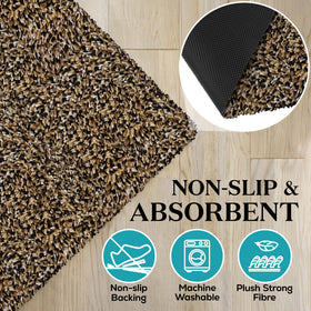 RugMast Non-Slip Back showcases secure placement on any indoor floor for peace of mind.