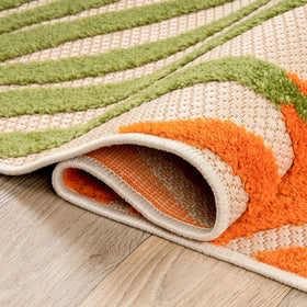 Rugshop Lucca indoor-outdoor versatility supports patios and living rooms alike.