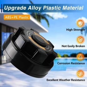 RUHUALIFE alloy plastic cap demonstrates rigidity during temperature changes.