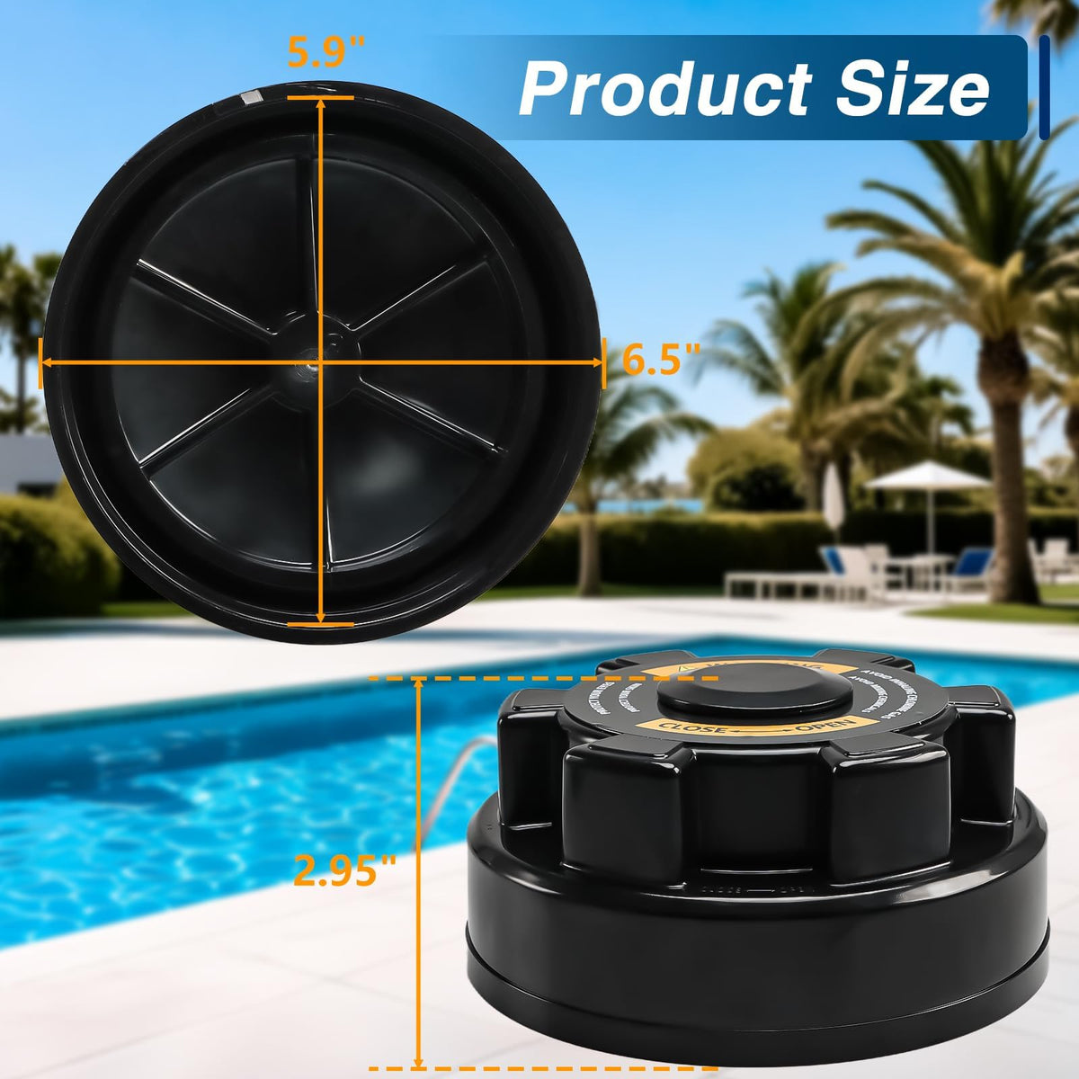 Precise threads create a tight seal to prevent leaks.