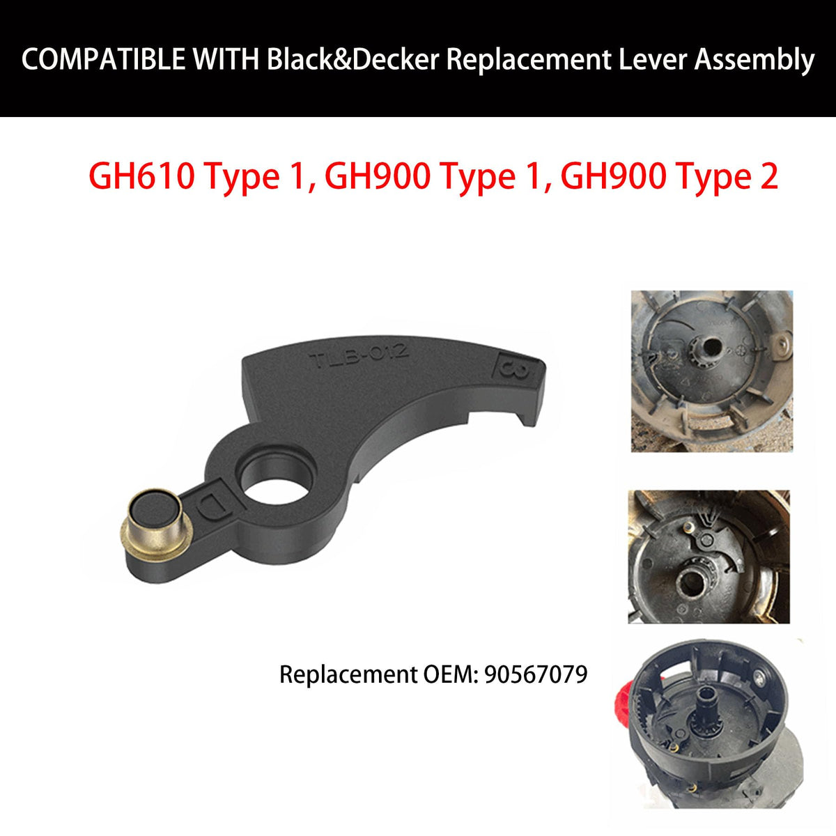 RUIITEN eight-pack replacement levers ready for quick swaps