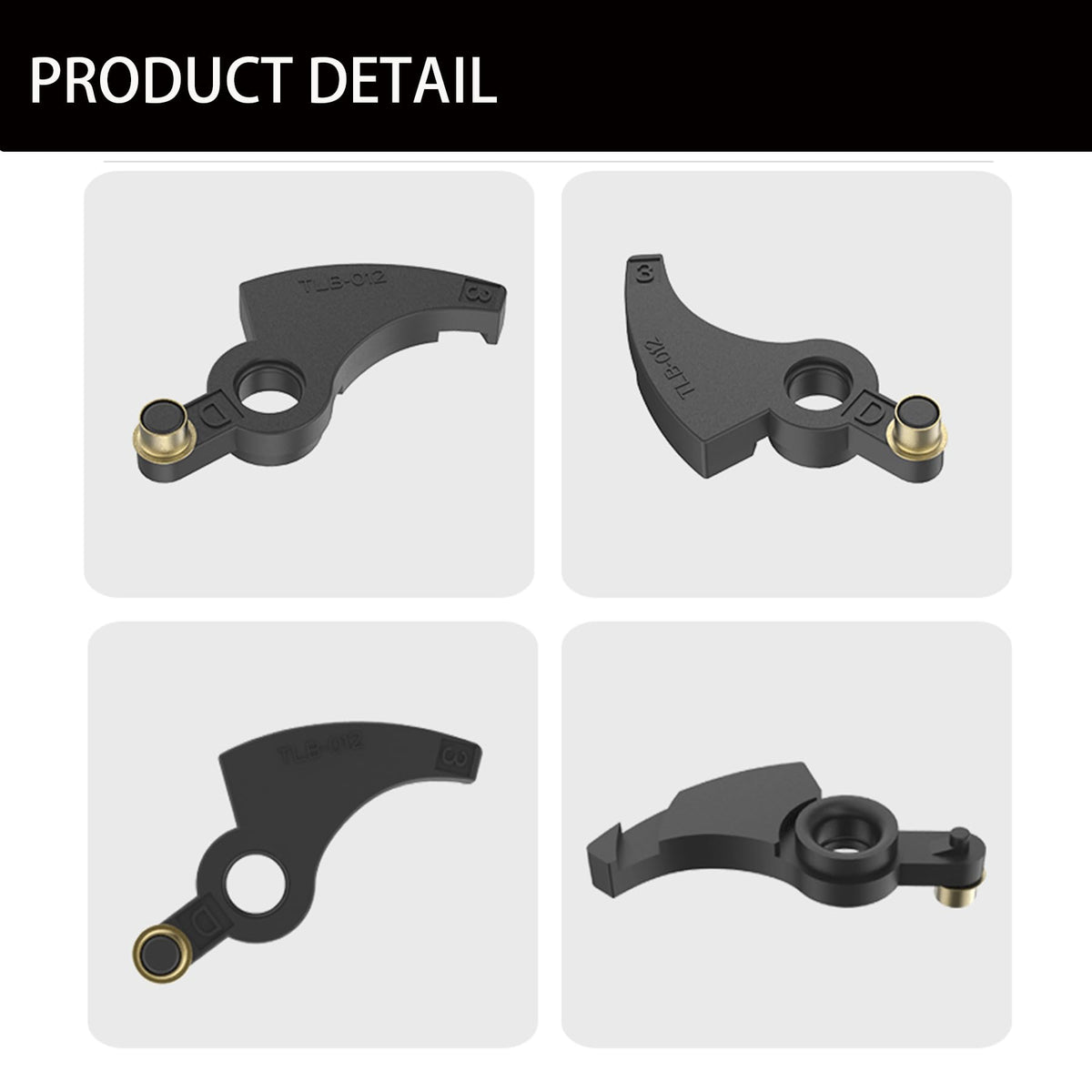 RUIITEN durable ABS and metal lever construction detail
