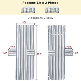 Ruikyhom towel cover is machine washable for easy maintenance.