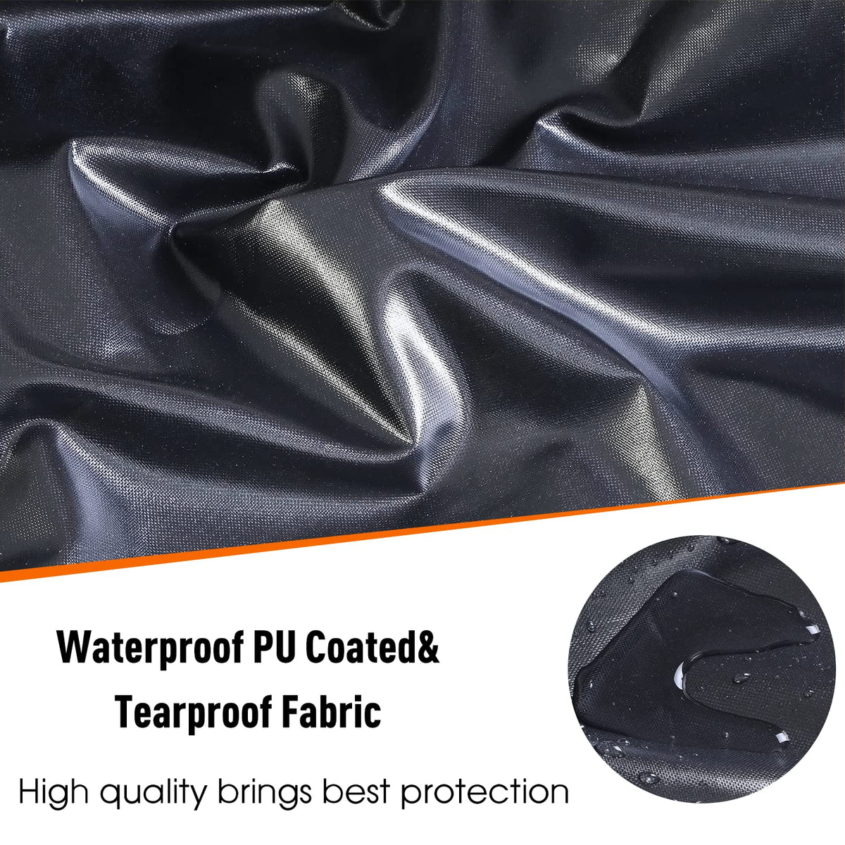 Ruimoy outdoor furniture cover protects from leaves, scratches, and weather damage.