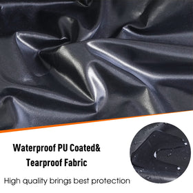 Ruimoy outdoor furniture cover protects from leaves, scratches, and weather damage.