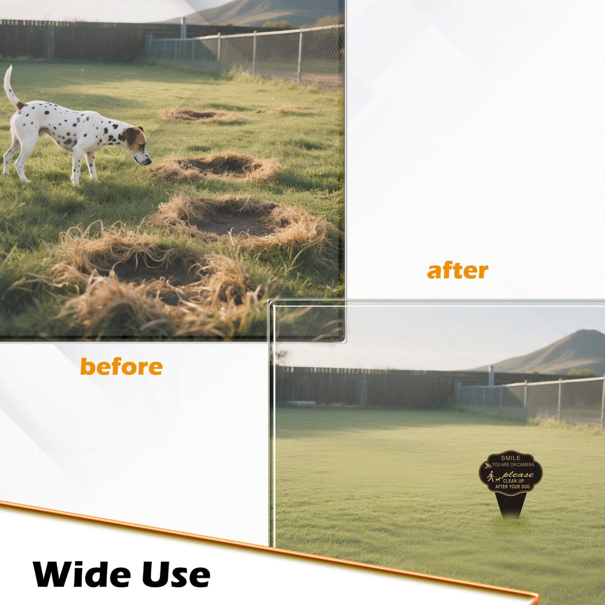 Ruiseone integrated stake-style look supports easy repositioning outdoors.
