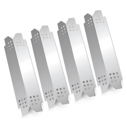 RuiTEERS Nexgrill 4-burner heat plate delivering even heat across the grate.