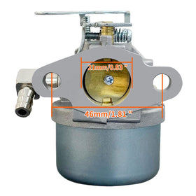 Ruixing 640084B carburetor with shut-off valve for safe storage.