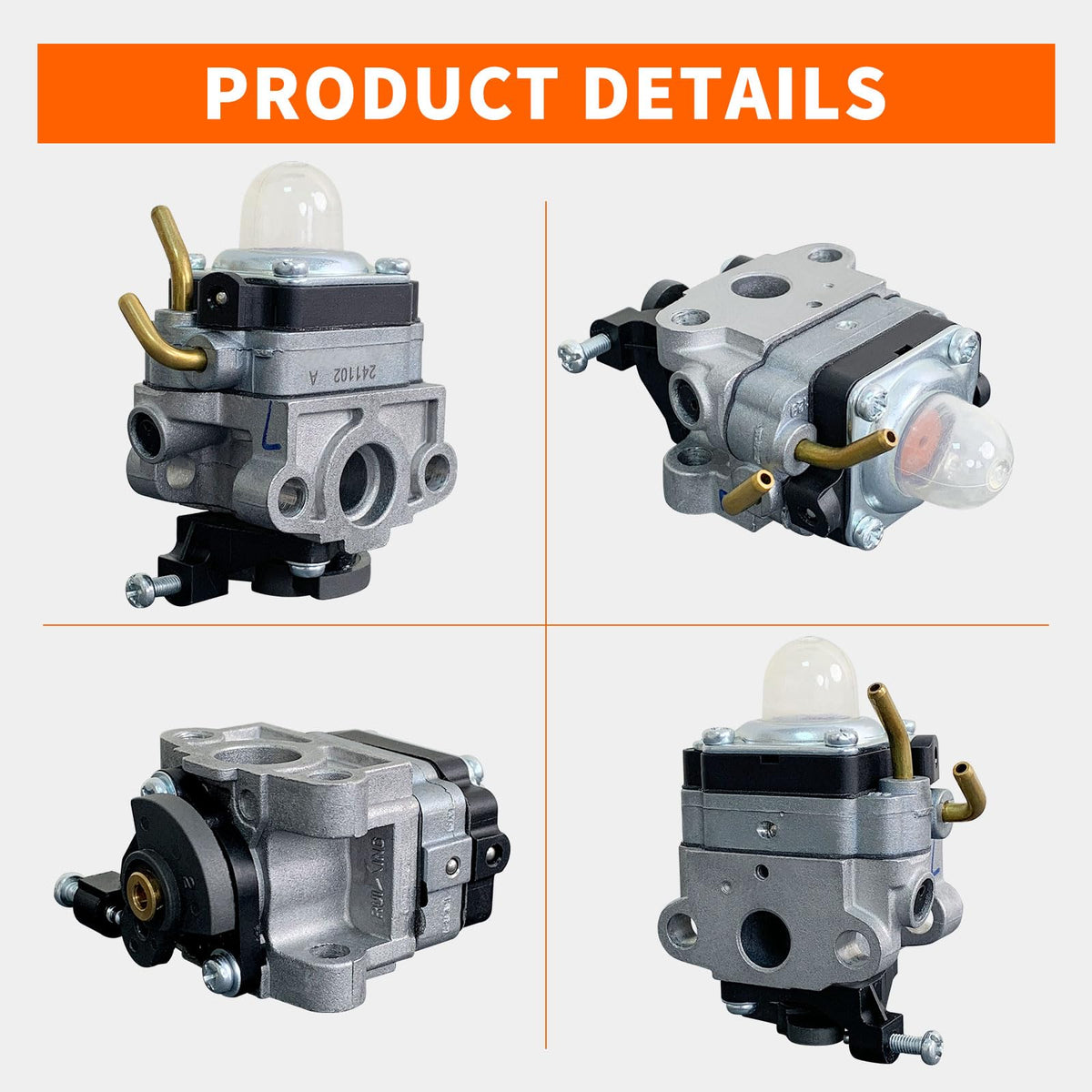 Ruixing gasket shown for secure carburetor sealing and durability.