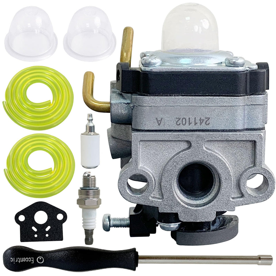 Ruixing OEM carburetor for Ryobi 30cc engines; smoother starts possible.