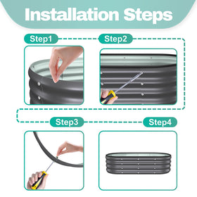 Includes gloves, screwdriver, screws, and wrench for quick, tool-assisted assembly.
