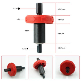 Runfider Jump Starter Drill Adapter compact design for easy portability and storage.