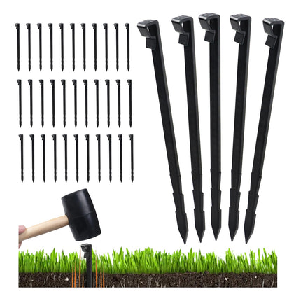 Ruppence landscape edging anchor stake, 8.5 inches, stabilizes lawn borders.
