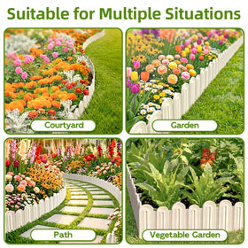 Ruppence durable plastic border suitable for lawns and flower beds.