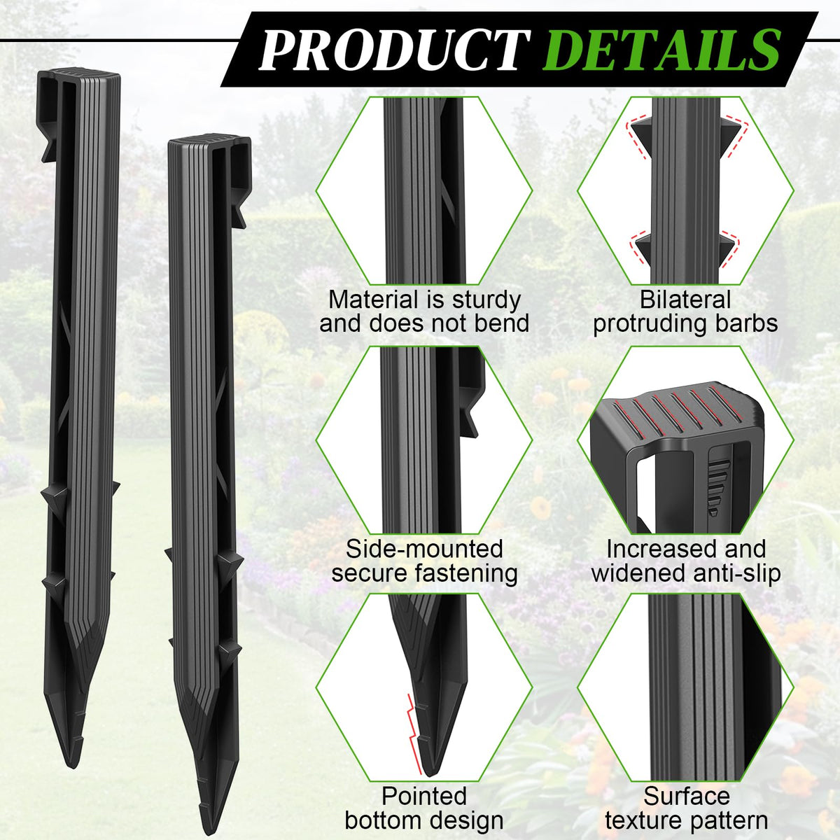 Ruppence textured surface increases friction and durability