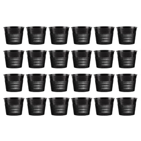 RURAL GROW mesh net cup 5 inch for fast drainage and healthy roots in hydroponics