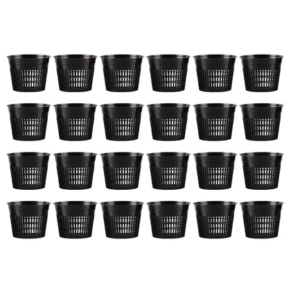 RURAL GROW mesh net cup 5 inch for fast drainage and healthy roots in hydroponics