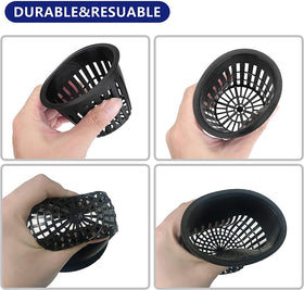 RURAL GROW uv-resistant net pot designed to withstand long-term use