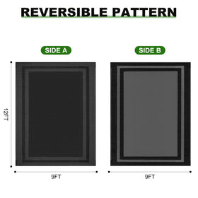 RURALITY corner rings prevent movement for stable outdoor placement.
