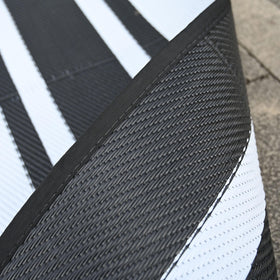 RURALITY lightweight rug rolls up for camping or travel
