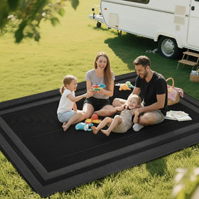 RURALITY versatile outdoor mat suits decks, patios, beaches, and gardens.