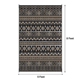 RURALITY reversible hemmed edge rug offers versatile outdoor styling