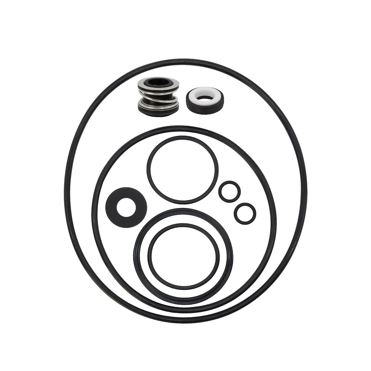 RURBRIN PS-200 shaft seal for Pentair pumps maintains seal integrity