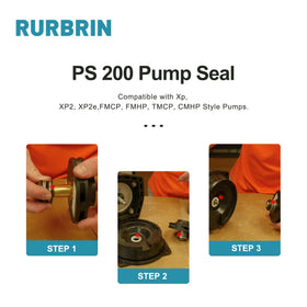 RURBRIN PS-200 5/8-inch shaft size for standard pump assemblies