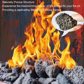 Rurtsva lava rock used in landscaping for natural decorative texture.