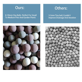 Rurtsva Leca balls for succulents inert, pH-neutral soil aid
