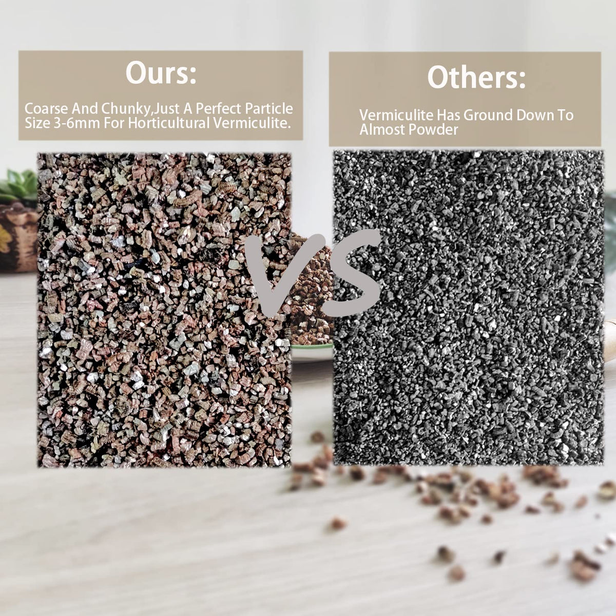 Rurtsva vermiculite 10QT for orchids aids moisture management and root growth