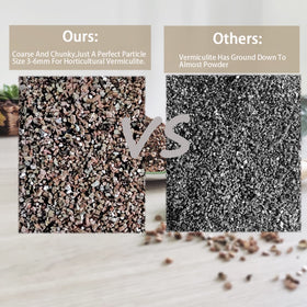 Rurtsva vermiculite 10QT for orchids aids moisture management and root growth