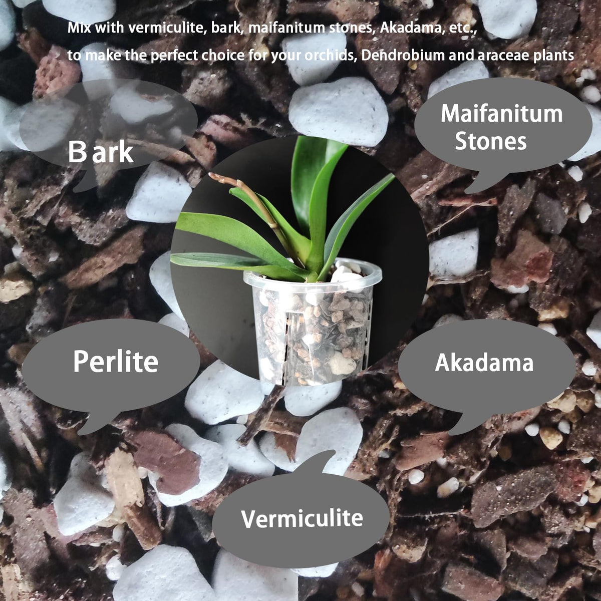 Rurtsva perlite for drainage and aeration in indoor and outdoor gardens