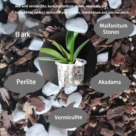 Rurtsva perlite for drainage and aeration in indoor and outdoor gardens