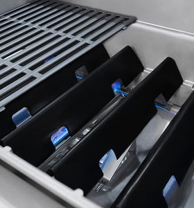 Rushare 7636 flavorizer bars fit Weber Spirit II models with front controls.