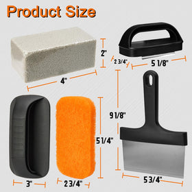 Rushare cleaning brick trio pack removes stubborn stains quickly and evenly.