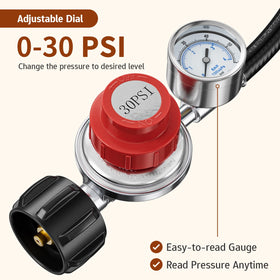 Rushare adjustable knob enables quick heat tuning