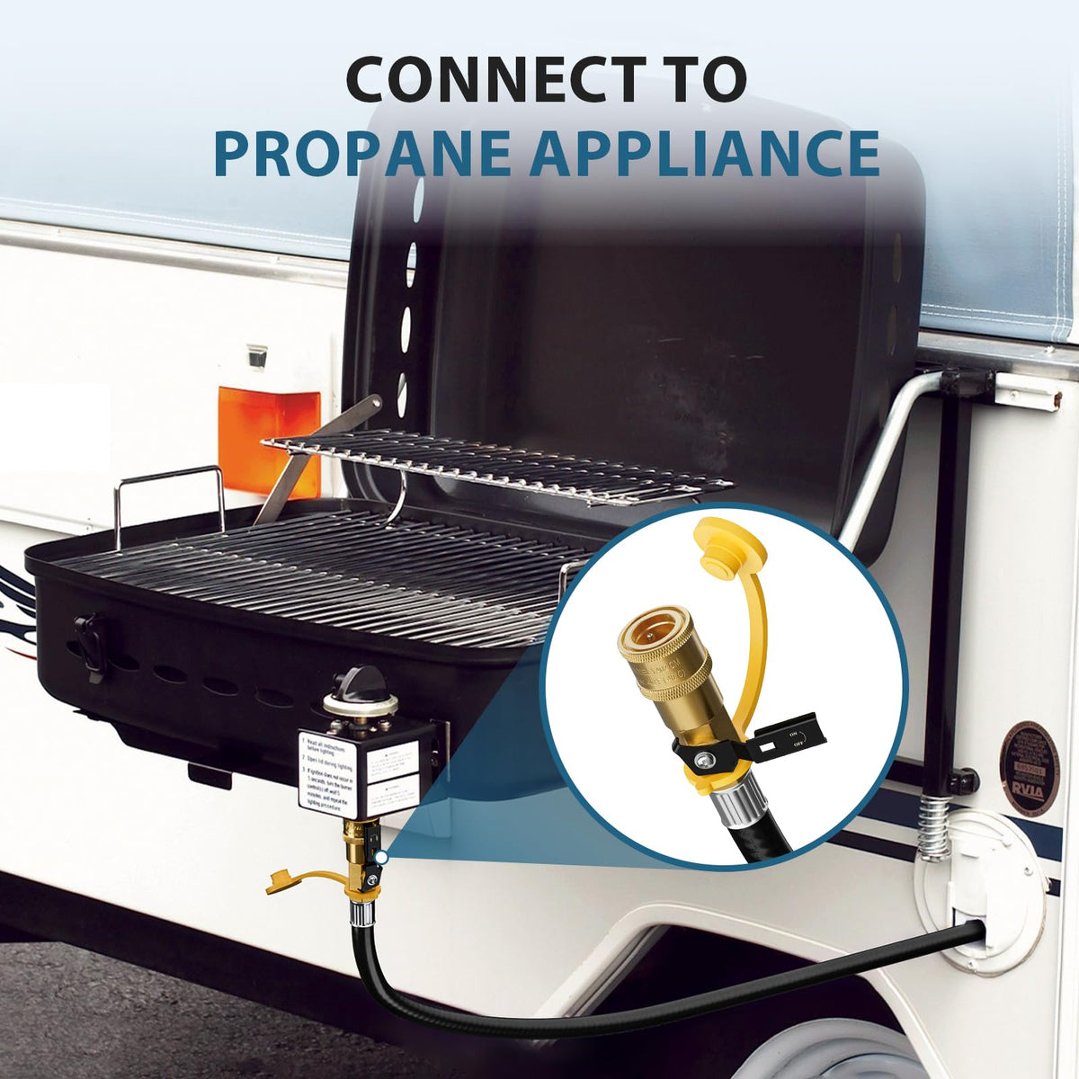 Rushare RV-to-grill compatibility suitable for popular grills and grills setups.