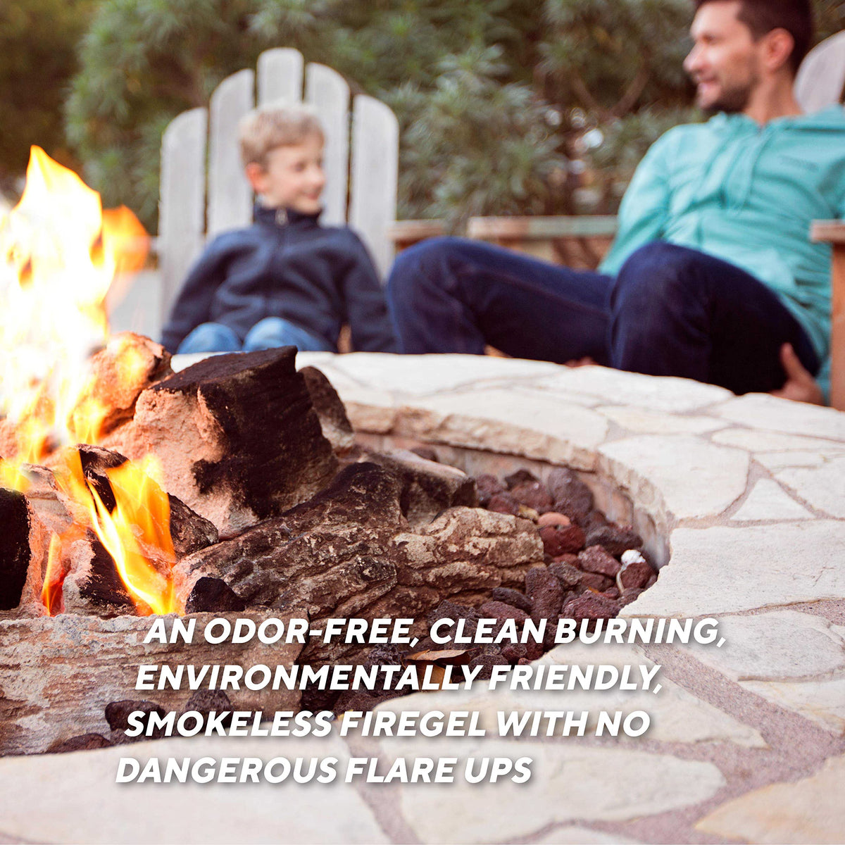 Rutland Products One Match Gel Fire Starter made in USA; reliable lighting for outdoor fires.