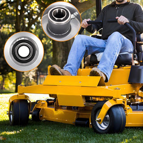 RUTU ready-to-install wheel assembly for zero-turn mowers and outdoor equipment